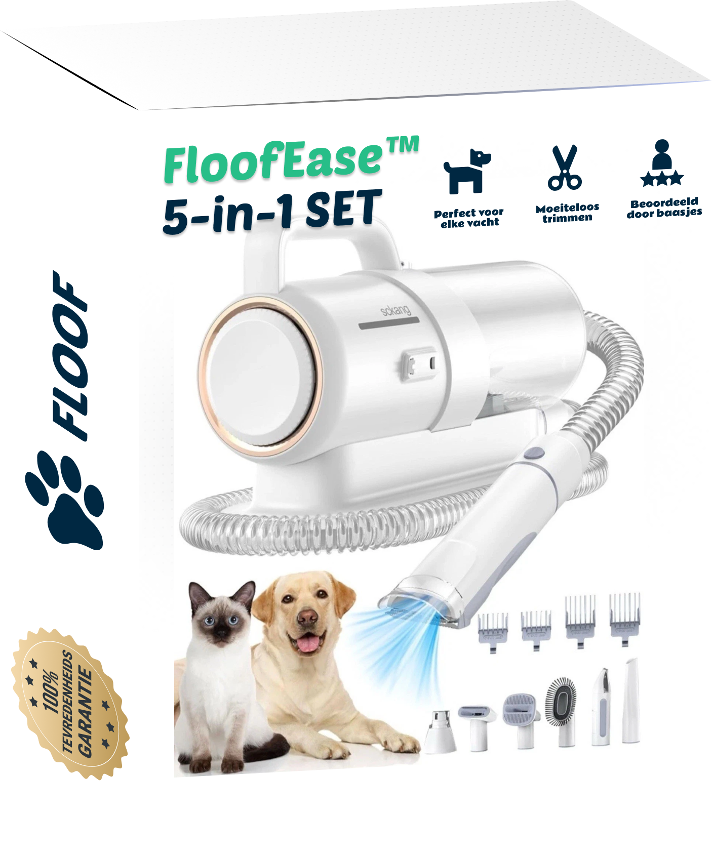 FloofEase™ 5-in-1